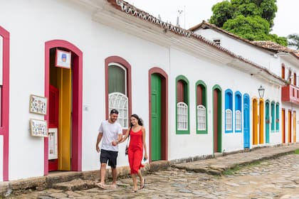 Paraty, en el estado de Río de Janeiro, es un pueblo con encanto.