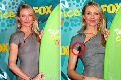 Parece que Cameron Diaz tenía un poquito de calor ¿no?