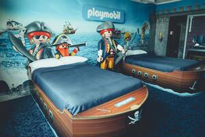 La habitación de Playmobil, lo nuevo en un hotel porteño