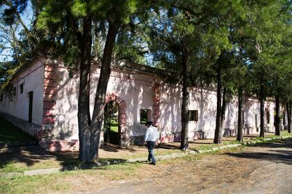 Paredes en ruinas del viejo penal