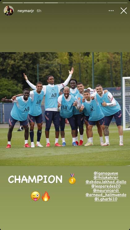 Paredes formó parte este miércoles del equipo ganador