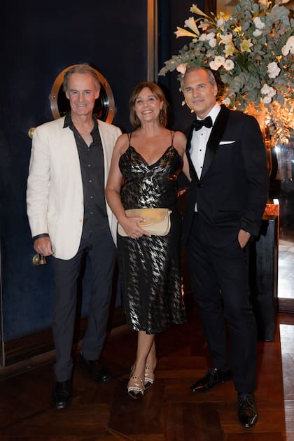 Pareja de escribanos: Eduardo Rueda y Paula Galante, muy amigos de Javier Iturrioz.