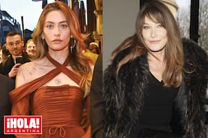 Del reencuentro de los hijos de Michael Jackson a las adicciones de Carla Bruni: "Al tabaco, al azúcar..."