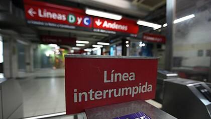 Paro de subtes: desde las 5, las líneas B y C no prestan el servicio