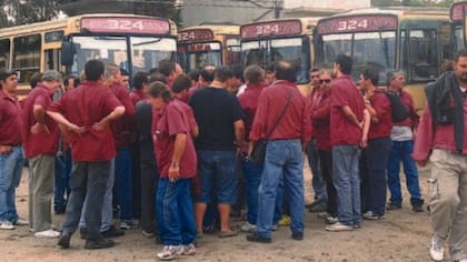 Paro en cuatro líneas del sur del conurbano