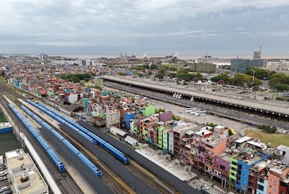 Poco movimiento en la zona de Retiro