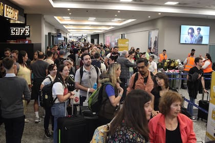 Paro sorpresivo en Aeroparque