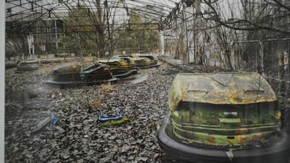 Parque de atracciones de Prípiat, la ciudad fantasma de Chernóbil
Foto: EFE