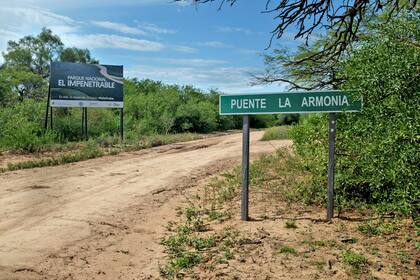 Entrada al Parque Nacional El Impenetrable