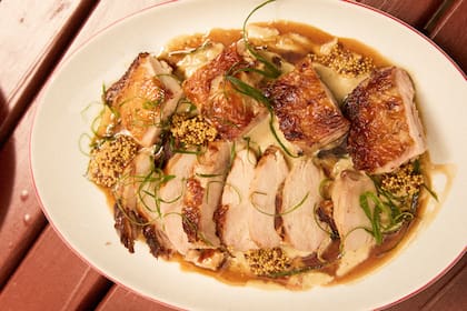 Parripollo al spiedo de Felisa Parrilla