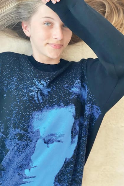 Parte de la campaña de la línea Heaven de Marc Jacobs, que marcó su debut como modelo en 2020