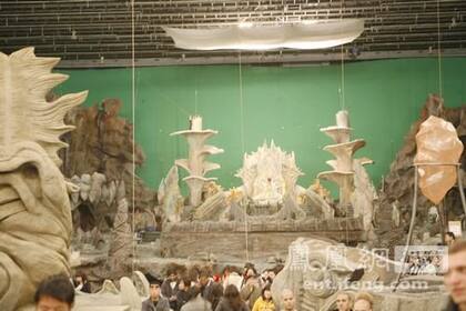 Parte de la escenografía de la aventura épica submarina Empires of the Deep