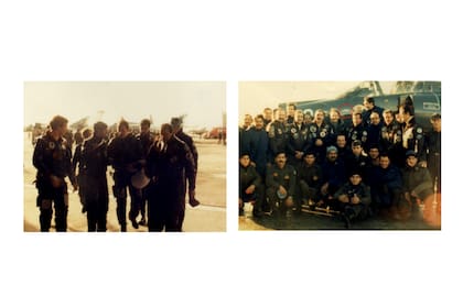 Parte de la Escuadrilla Aeronaval de Caza y Ataque de la Armada Argentina en Río Grande, Tierra del Fuego