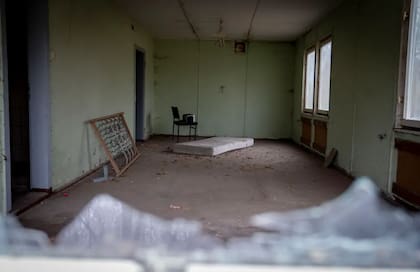 Parte de la fábrica abandonada, adquirida por el sospechoso en 2008