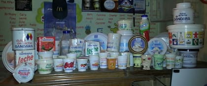 Parte de la inmensa colección de productos Gándara
Foto: Gentileza Juan Acosta