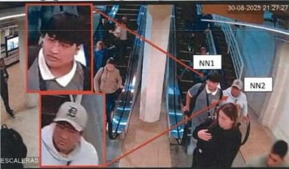 Parte de las imágenes de Migraciones que analizan los investigadores del triple crimen de Florencio Varela