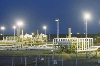 Parte de las instalaciones del gasoducto Uruguayana, que opera TGN