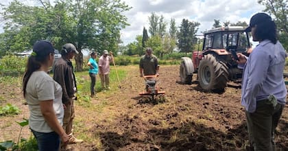 Parte de las tareas que realizaba la EE AMBA