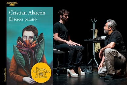 Parte de los textos de la novela "El Tercer Paraíso" (Alfaguara, $18.199), de Cristian Alarcón, suben a escena con la propuesta de "Testosterona", que dirige Lorena Vega en el teatro Astros 
