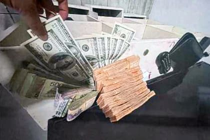 Parte del botín de la banda del Millón