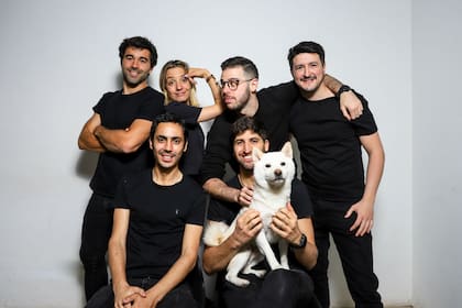 Parte del equipo de la startup argentina