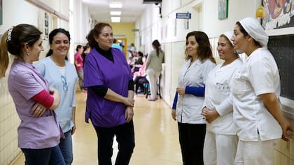 Parte del equipo del Banco de Leche de la Sardá