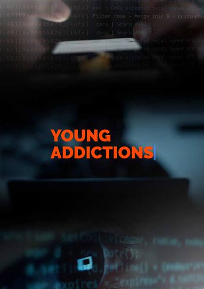 Parte del fenómeno se refleja en la serie Young Addictions, ya disponible en la plataforma Vix + (Televisa Univision)