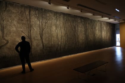 Parte del paisaje creado por Felix Shumba