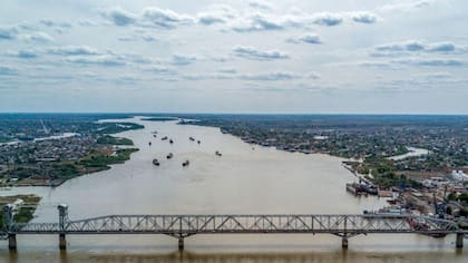 Parte del plan era enviar agua hacia el sur a través del río Volga
