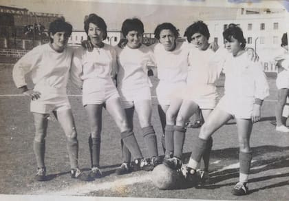 Parte del plantel que viajó a México en 1971