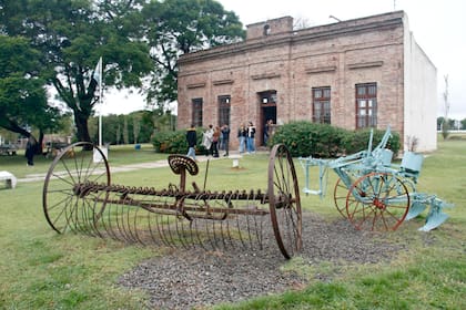 Parte del recorrido que Dotto organizó para sus amigos fue visitar el museo de la Aldea Spatzenkutter.