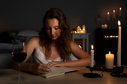 Parte del ritual de purificación y renovación es escribir aquello que uno quiere dejar de lado