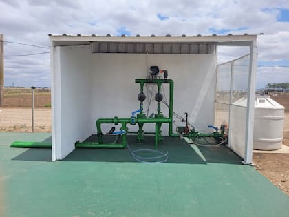 Parte del sistema ligado al riego