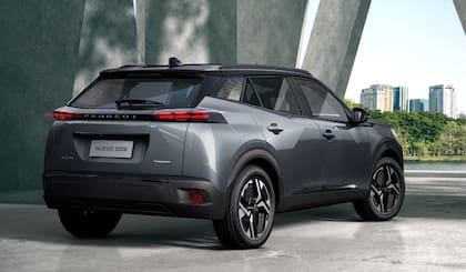 Parte trasera del nuevo Peugeot 2008