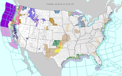 Partes de Dakota del Norte registrarán hasta diez centímetros de nieve con vientos fuertes que afectaron la visibilidad.