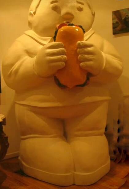 Participó de Arte BA con su creación