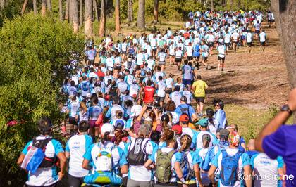 Partida al costado del hotel Puerta del Bosque