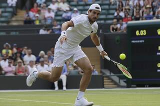 Pella-Cilic, Wimbledon: la lluvia frenó el partido del bahiense y el croata