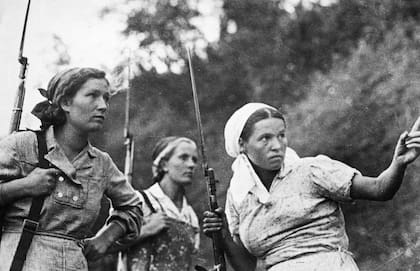 Partisanas soviéticas durante la Segunda Guerra Mundial
