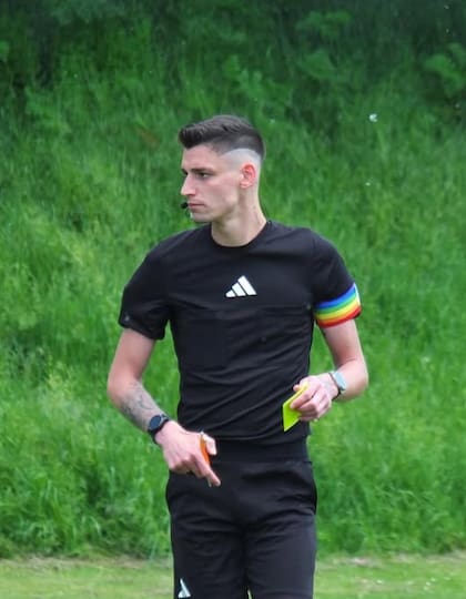 Pascal Kaiser es árbitro del fútbol alemán