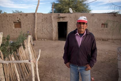 Pascual Cortés, un vecino de Mogna, ubicada a 120 kilómetros al norte de la ciudad de San Juan