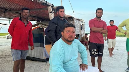 Pascual González es el jefe de un grupo de 35 pescadores en Cayo Herradura, en la isla La Tortuga