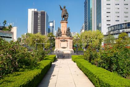Monumento a Colón en Ciudad de México
