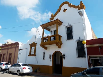 El Club de Pelota de San Pedro tiene un estilo colonial muy bien conservado