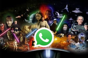 Paso a paso: activar el "modo Star Wars" de WhatsApp