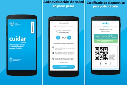 Cómo usar la App nacional Cuidar, otra de las opciones que ofrece el Gobierno de Santa Fé para tramitar el permiso de circulación.