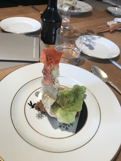 Paso cinco: Crocante de Lasagna