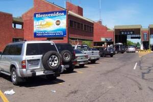 Paso fronterizo entre las localidades de Concordia y Salto