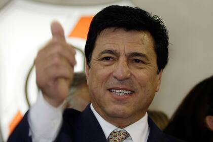 Passarella, cuatro años atrás, cuando ganó las elecciones en River