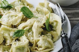 Rellenos con verduras para capeletis, ideales para quienes no comen carne